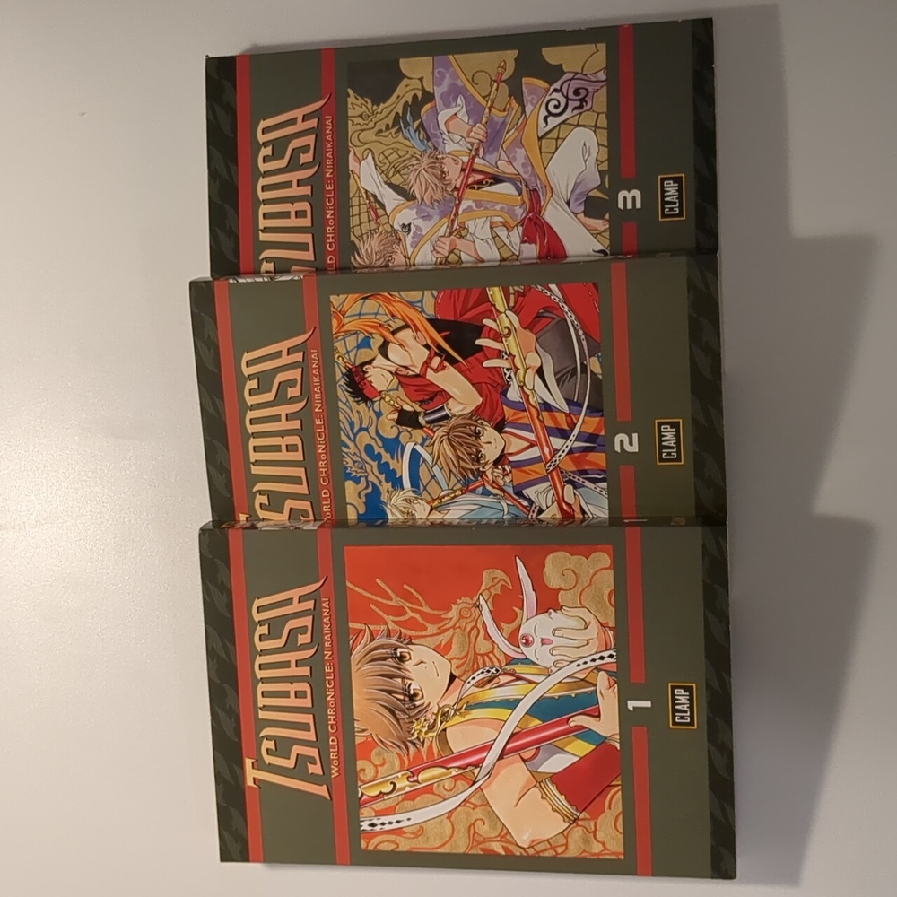 TSUBASA WoRLD CHRoNiCLE: NIRAIKANAI vol 1 & 2 & 3 by CLAMP